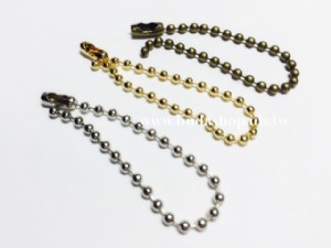 TO005-5 2.4mm10cm珠鍊-古銅色